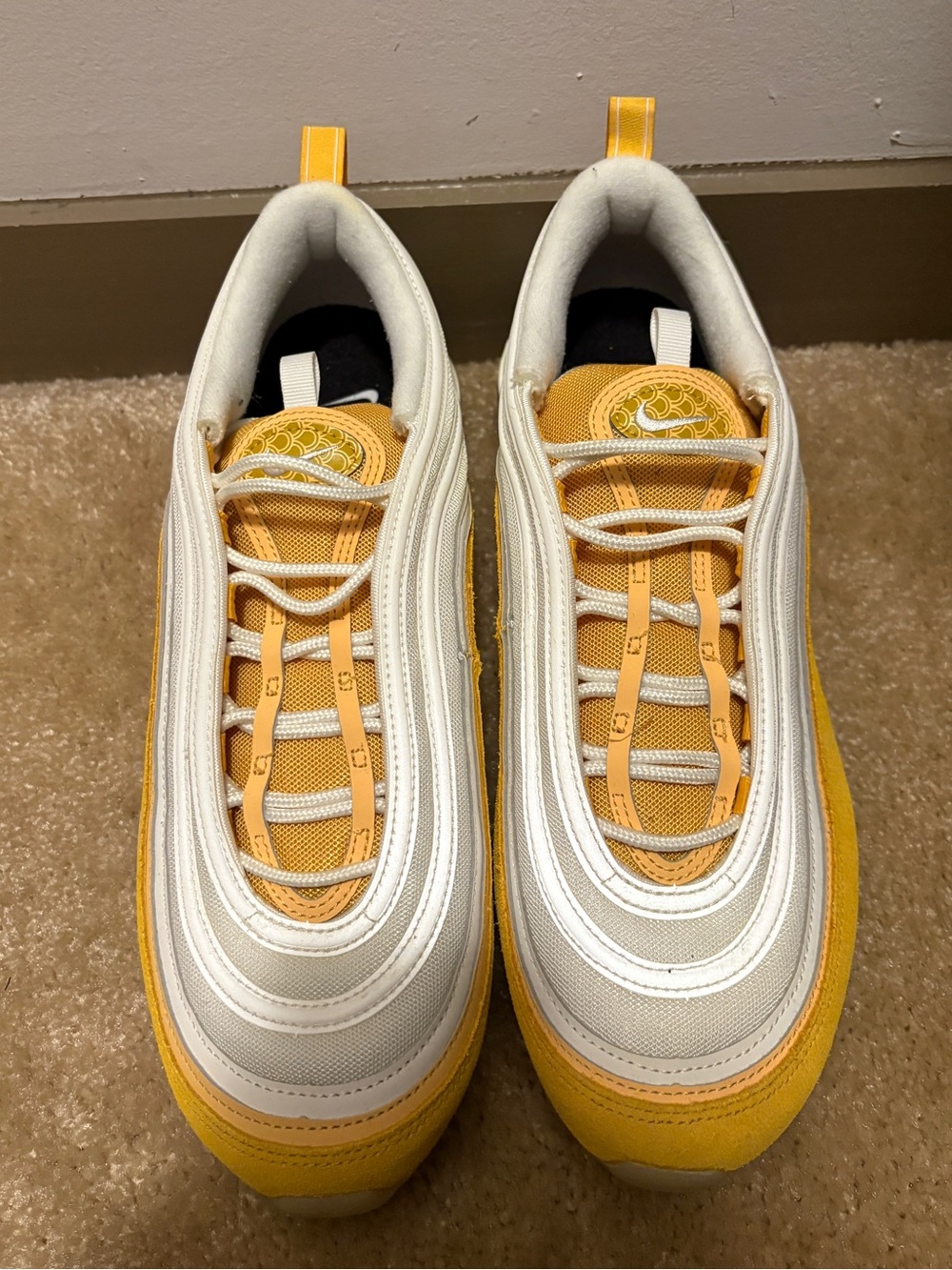 Nike Air Max 97 Premium “Koi Fish” Yellow Ochre/Summit White